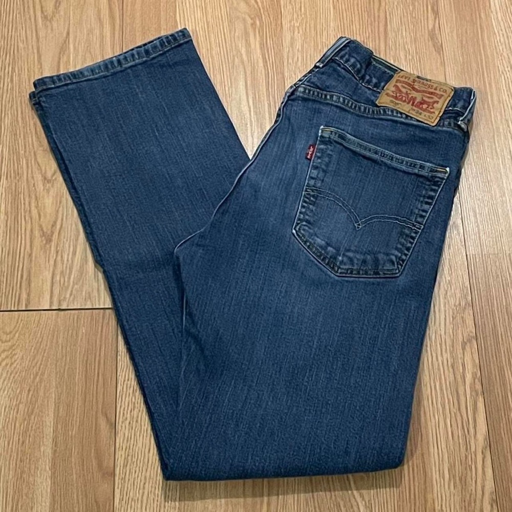 Levi’s 505 Men’s 34x32 (32x31) Straight Fit Jeans Medium Blue Denim Classic